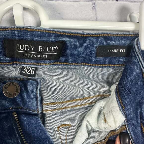 Judy Blue Mid-Rise Vintage Bootcut Jeans - Picture 4 of 5